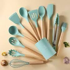 12pcs Silicone Cooking Utensils Set